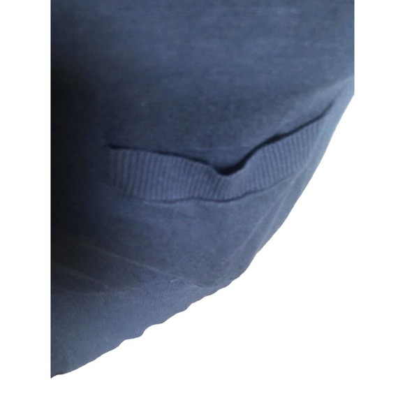 FREE W/PURCH Michael Michael Kors Oversized Half Sleeve Cardigan Sweater Navy XS - Picture 2 of 8